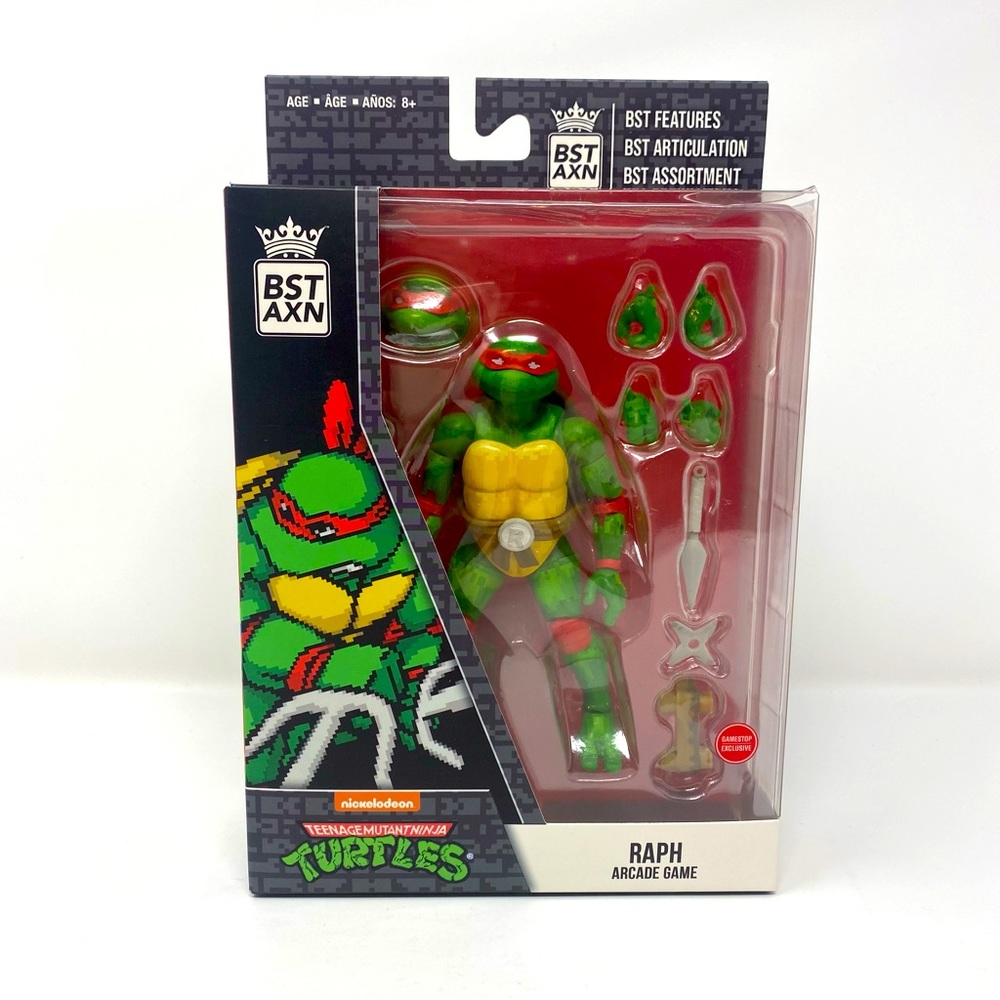 The Loyal Subjects TMNT Raph‎ Raphael BST AX 5-inch Action Figure NEW